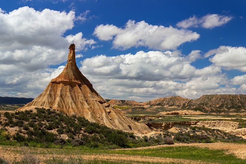 Bardenas Reales in Spanje 2 van Adelheid Smitt