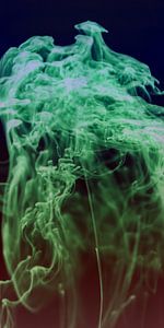 Tinte in Wasser