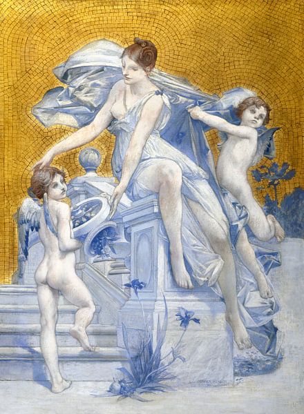 Allegory of Fortune, Luc-Olivier Merson by Masterful Masters