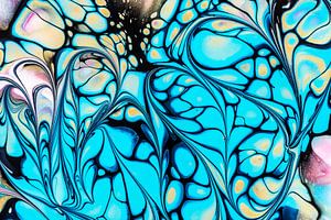 218157 Abstrakte Acryl-Kunst