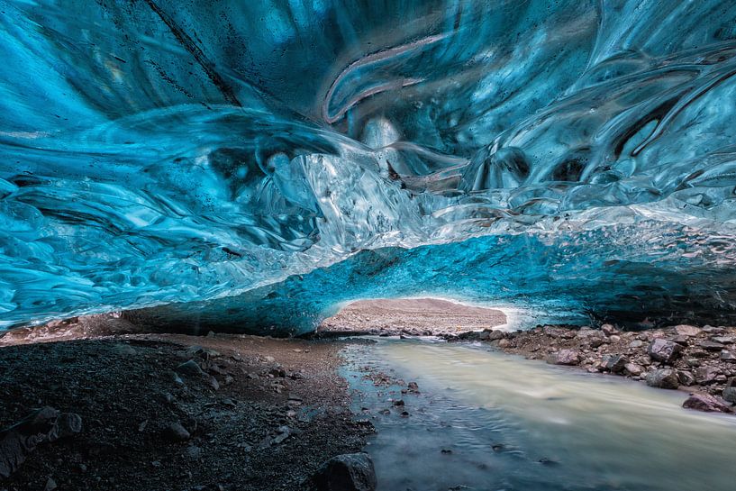 Ice cave by MaSl Photography