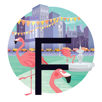 F: Flamingo Festival van Hannah Barrow