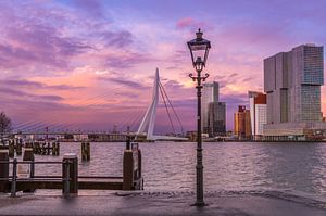 Rotterdam Skyline van Rene Ladenius Digital Art