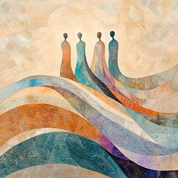 Harmonie Figuren van Zen en Meer
