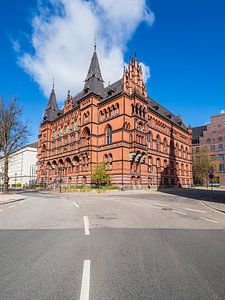 Blick auf das Ständehaus in der Hansestadt Rostock