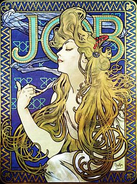 JOB door Alphonse Mucha van Peter Balan