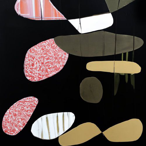 Modern shapes and lines abstract