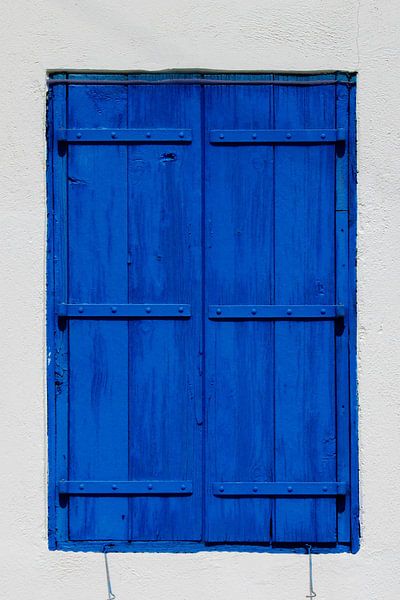 Blue Shutter by Walljar