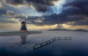 Le moulin hollandais The Helper sur Peter Bolman
