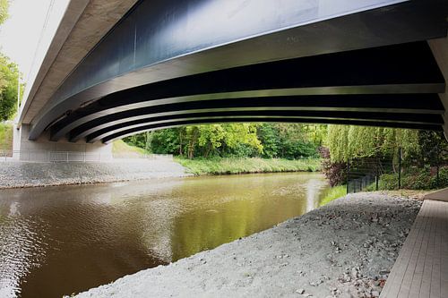 View under the bridge onto the Hase