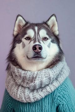 Alaska Malamute van Poster Art Shop