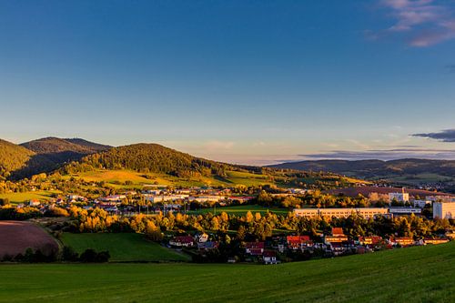 Avondwandeling door het mooie avondlicht van Schmalkalden