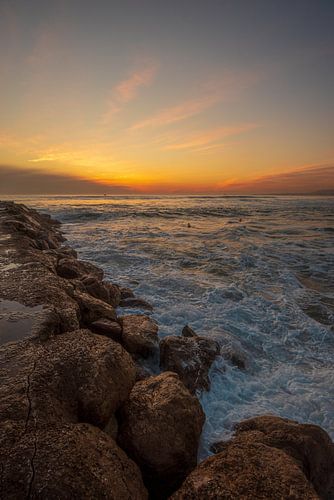 Sunset Surfing Session