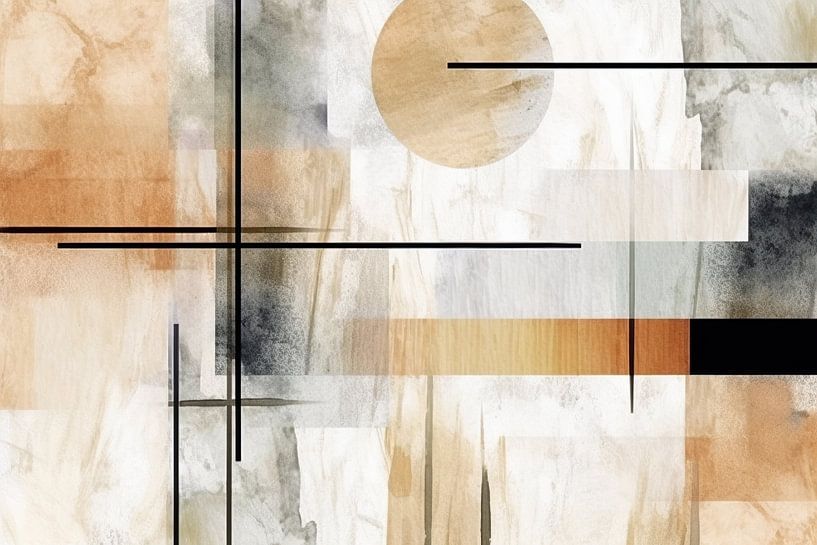 Painting Beige by ARTEO Paintings