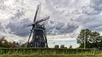 Blick auf die Mühle von Nisse von Fotografie in Zeeland Miniaturansicht