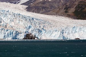 Aialik Gletsjer Alaska  in de Kenai Fjords sur Menno Schaefer