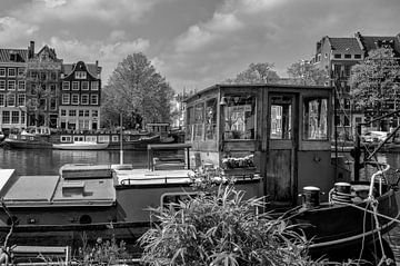 Woonboot Amstel Amsterdam van Peter Bartelings