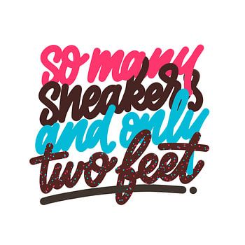 So Many Sneakers And Only Two Feet - Parra Amsterdam Colorway