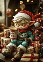 Affiche drôle de Noël