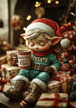 Weihnachten lustiges Poster