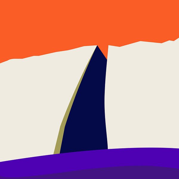 Abstract composition 862 by Angel Estevez