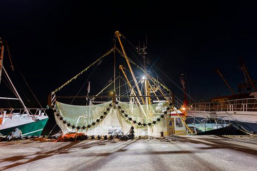 Port de Zoutkamp, Groningen, Pays-Bas sur Elisabeth Aardema