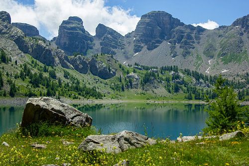 Lac D'Allos in de Provence, Frankrijk