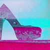 The pink shoe von Gabi Hampe