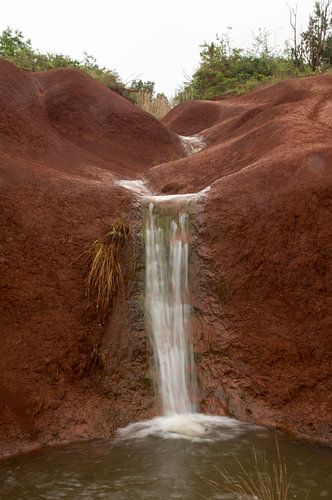 Waterfall in Waimea Canyon