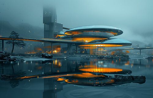 Museum magic at night