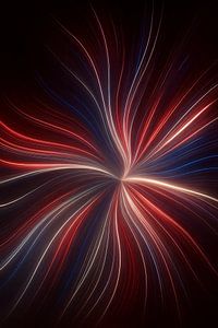 Explosie van licht ode aan energie