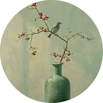 Vogelstilleven van Kunst Kriebels