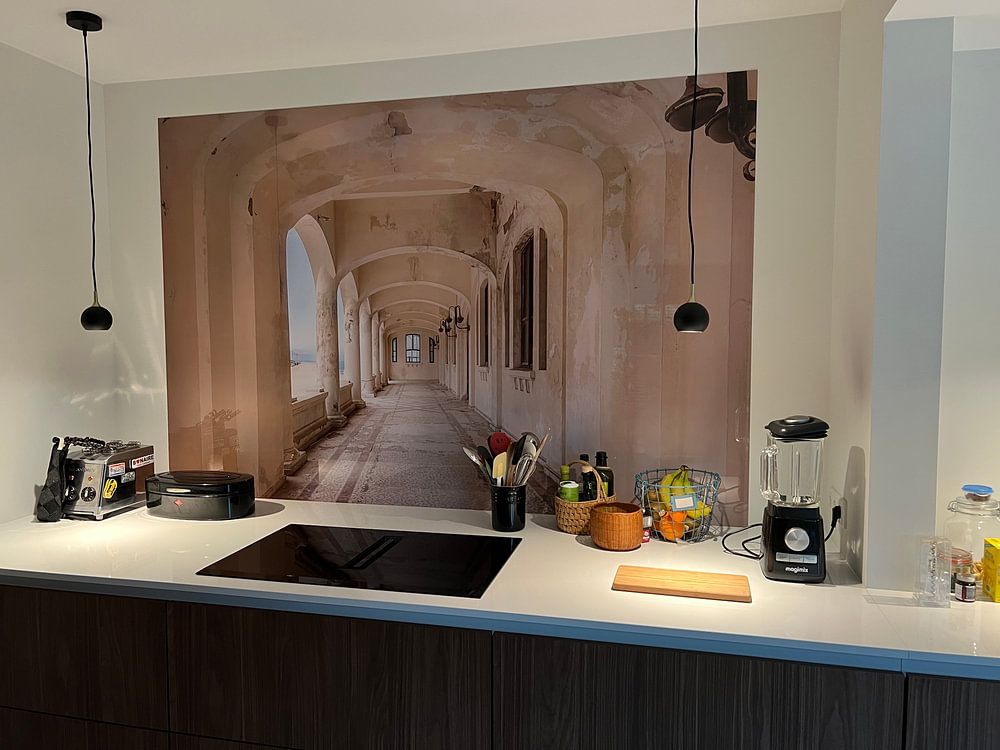 Corridor of the Casino in Constanta.  by Roman Robroek - Photos of Abandoned Buildings 