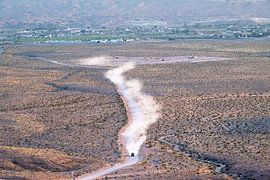 Dusty Roads in the Desert by José IJedema