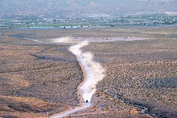 Dusty Roads in the Desert