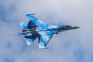 Sukhoi SU-27 de l'armée de l'air ukrainienne. sur Jaap van den Berg