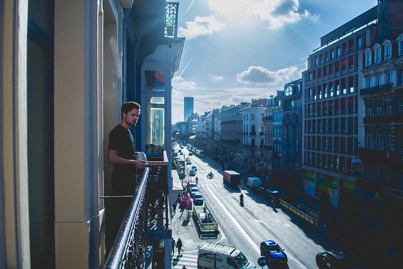 Het balkon van Stephan de Haas