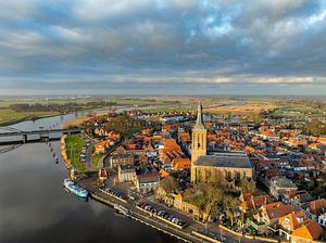 Hasselt an den Ufern des Zwarte Water