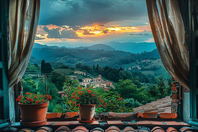 vue de la fenêtre par Egon Zitter