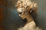 Portret Gouden Tinten van Blikvanger Schilderijen thumbnail
