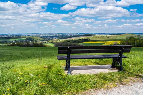 Vue panoramique sur les monts Métallifères