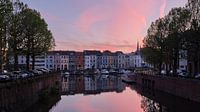 Portus Ganda sur la Lys à Gand, Belgique