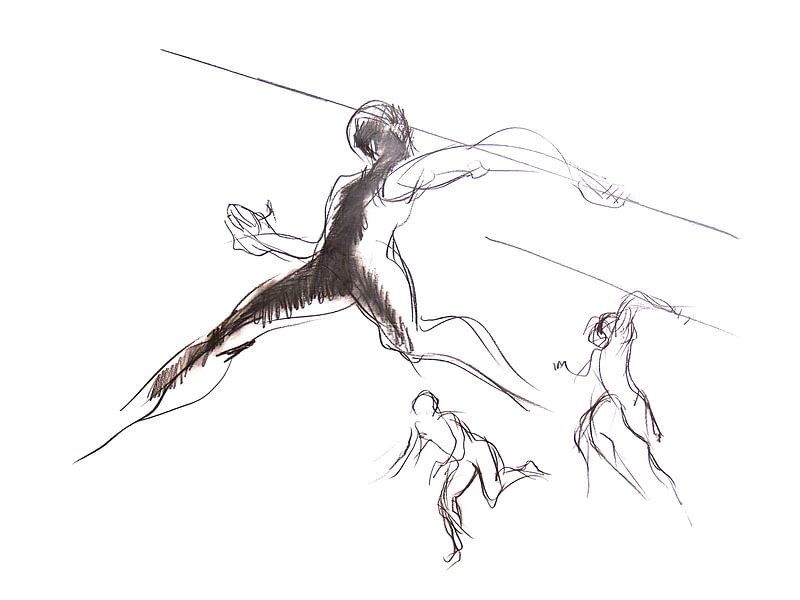 Lancer du javelot par Esther van de Beek