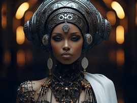 Afrikanische Frau 19 von Ellen Reografie