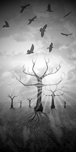 Digital-Art Fantasy Landscape II by Melanie Viola