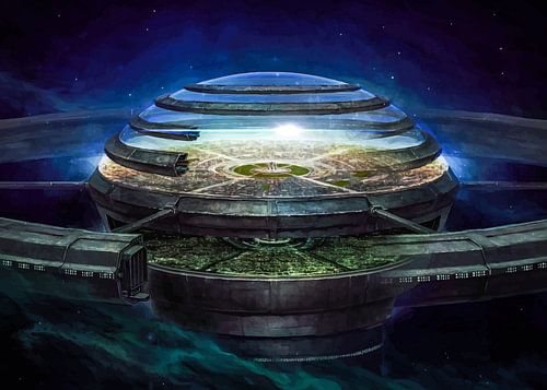 Arkship digitale kunst