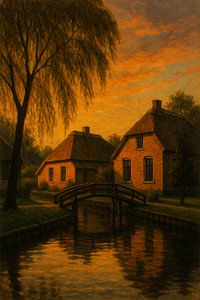 Die Goldene Stunde von Giethoorn