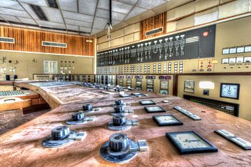 Abandoned power plant Dongecentrale  in The Netherlands Geertruidenberg