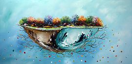 Fliegendes Leben von Gena Theheartofart