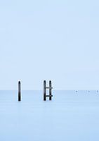 Zäune im Meer